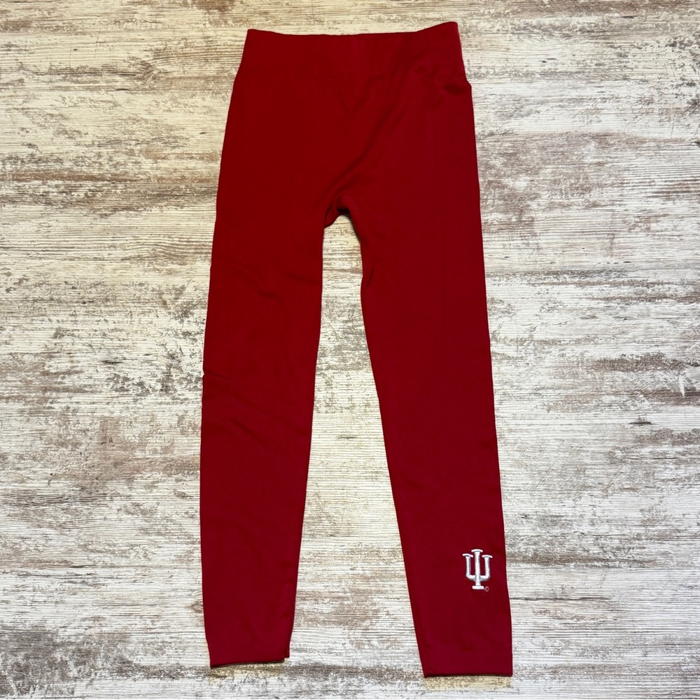 Women's Red Hoosier Leggings